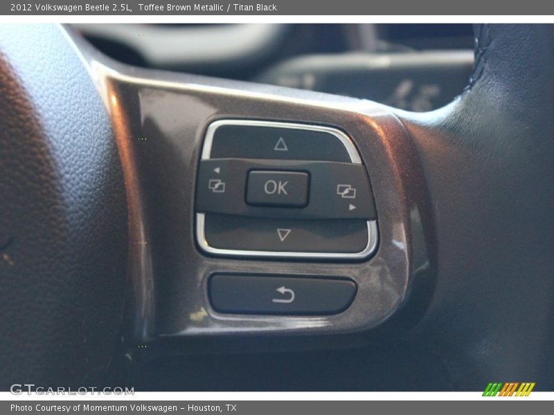 Toffee Brown Metallic / Titan Black 2012 Volkswagen Beetle 2.5L