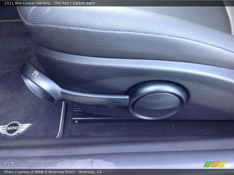 Chili Red / Carbon Black 2011 Mini Cooper Hardtop