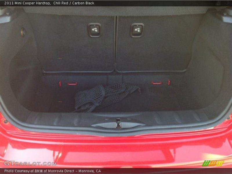 Chili Red / Carbon Black 2011 Mini Cooper Hardtop