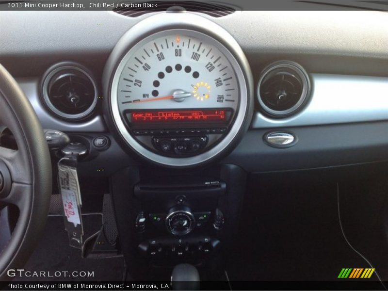 Chili Red / Carbon Black 2011 Mini Cooper Hardtop
