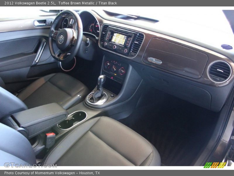 Toffee Brown Metallic / Titan Black 2012 Volkswagen Beetle 2.5L