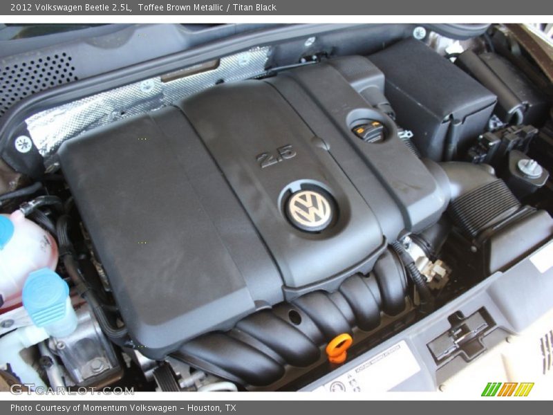 Toffee Brown Metallic / Titan Black 2012 Volkswagen Beetle 2.5L