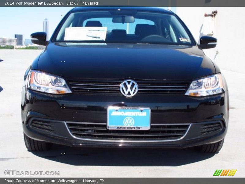 Black / Titan Black 2014 Volkswagen Jetta SE Sedan