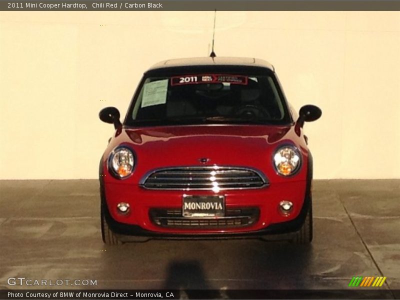 Chili Red / Carbon Black 2011 Mini Cooper Hardtop