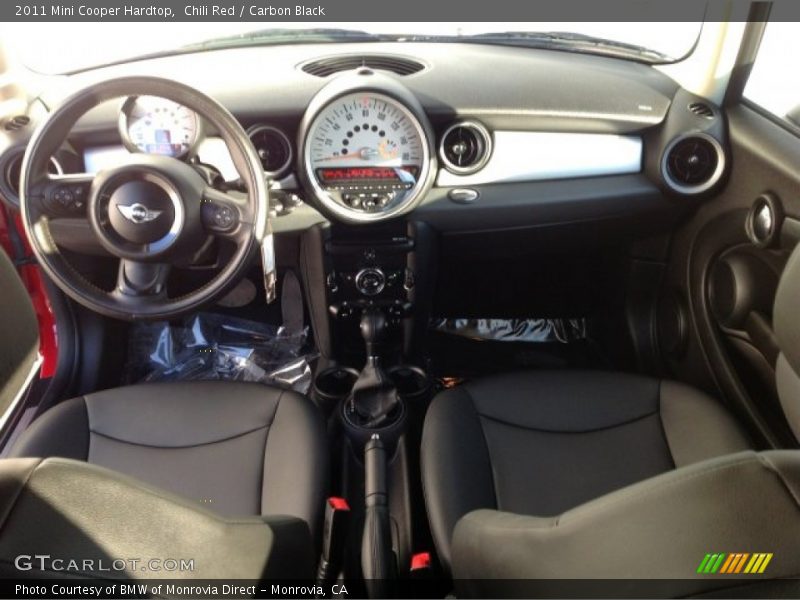 Chili Red / Carbon Black 2011 Mini Cooper Hardtop