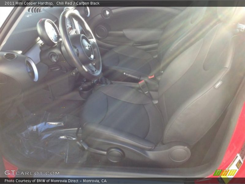 Chili Red / Carbon Black 2011 Mini Cooper Hardtop