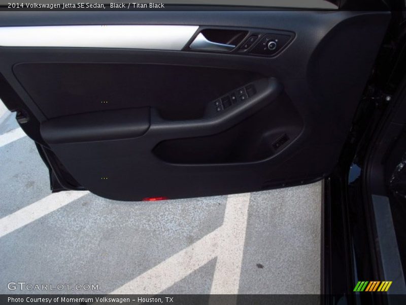 Black / Titan Black 2014 Volkswagen Jetta SE Sedan