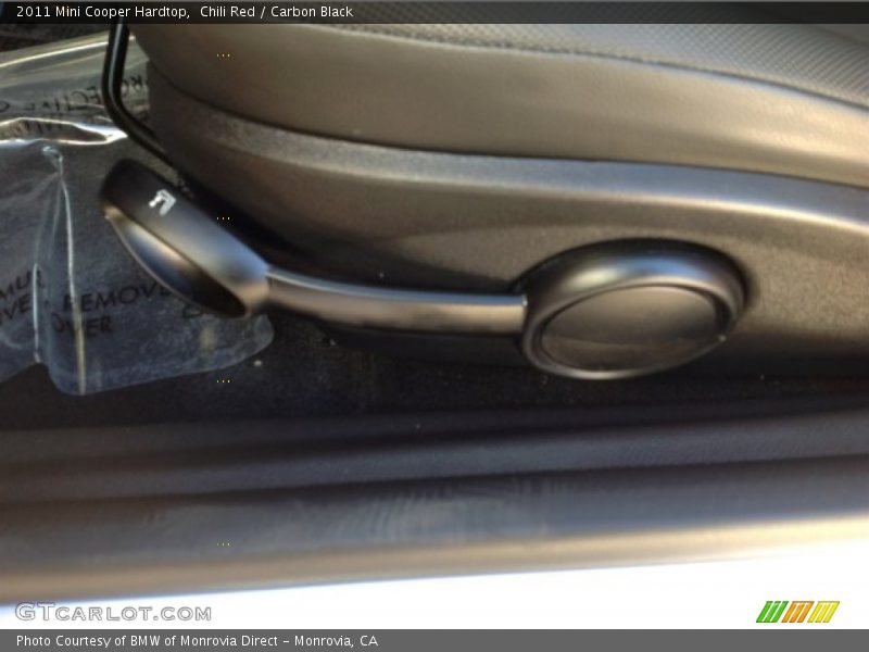 Chili Red / Carbon Black 2011 Mini Cooper Hardtop