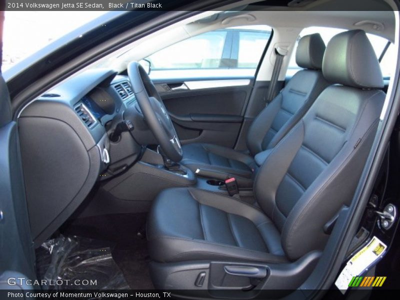 Black / Titan Black 2014 Volkswagen Jetta SE Sedan