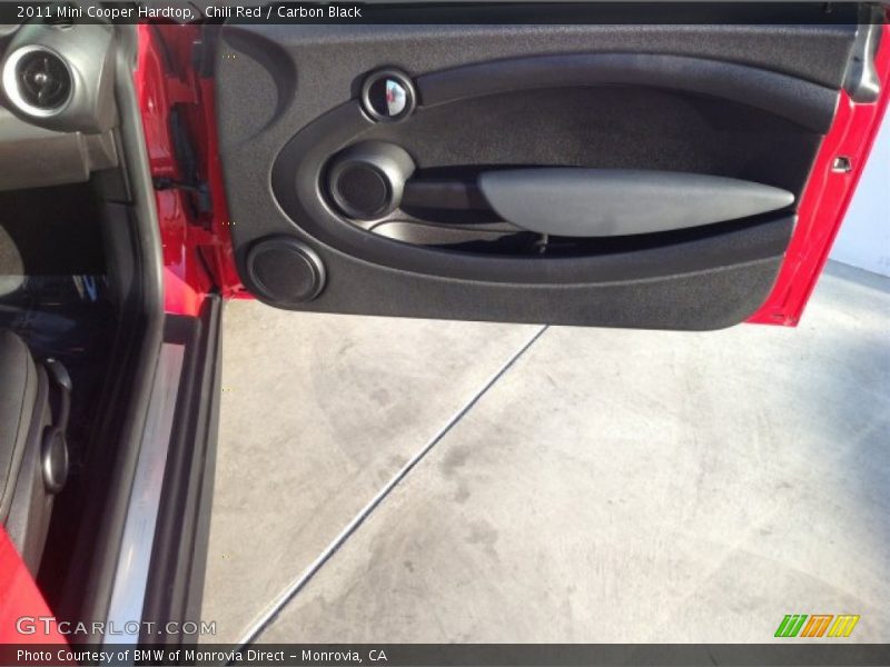 Chili Red / Carbon Black 2011 Mini Cooper Hardtop
