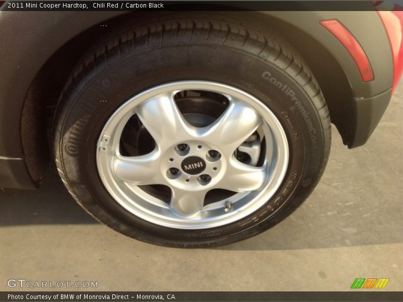 Chili Red / Carbon Black 2011 Mini Cooper Hardtop
