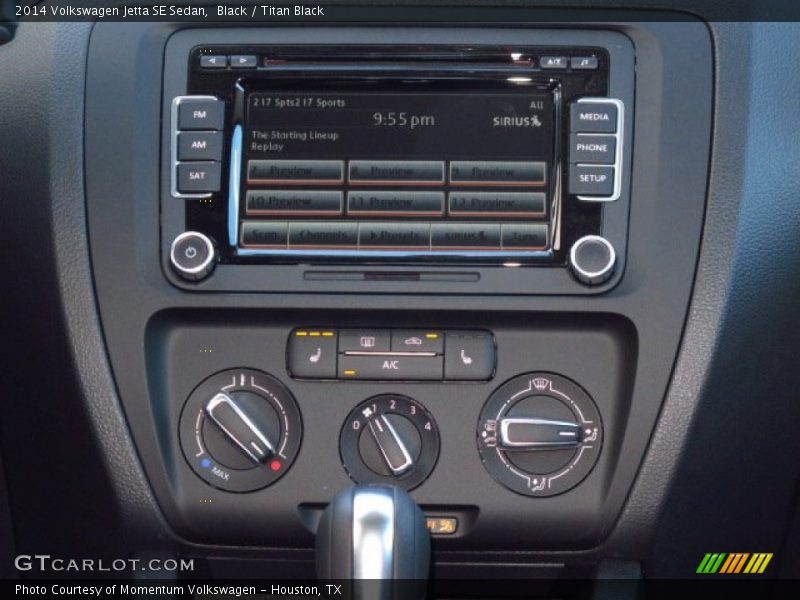 Black / Titan Black 2014 Volkswagen Jetta SE Sedan
