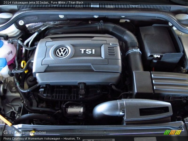 Pure White / Titan Black 2014 Volkswagen Jetta SE Sedan