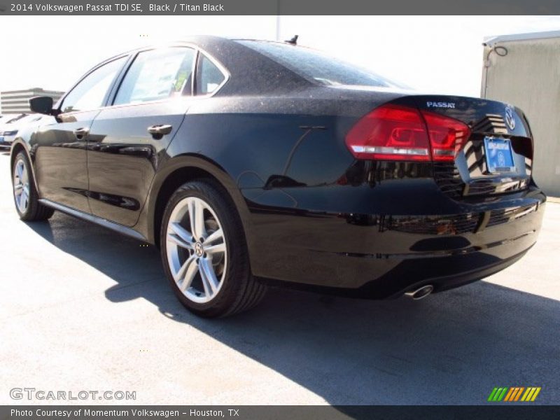 Black / Titan Black 2014 Volkswagen Passat TDI SE
