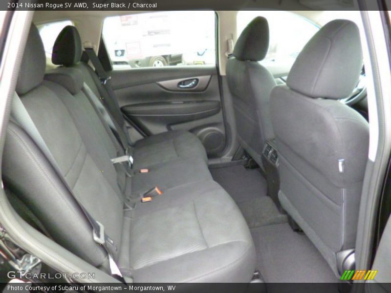 Super Black / Charcoal 2014 Nissan Rogue SV AWD