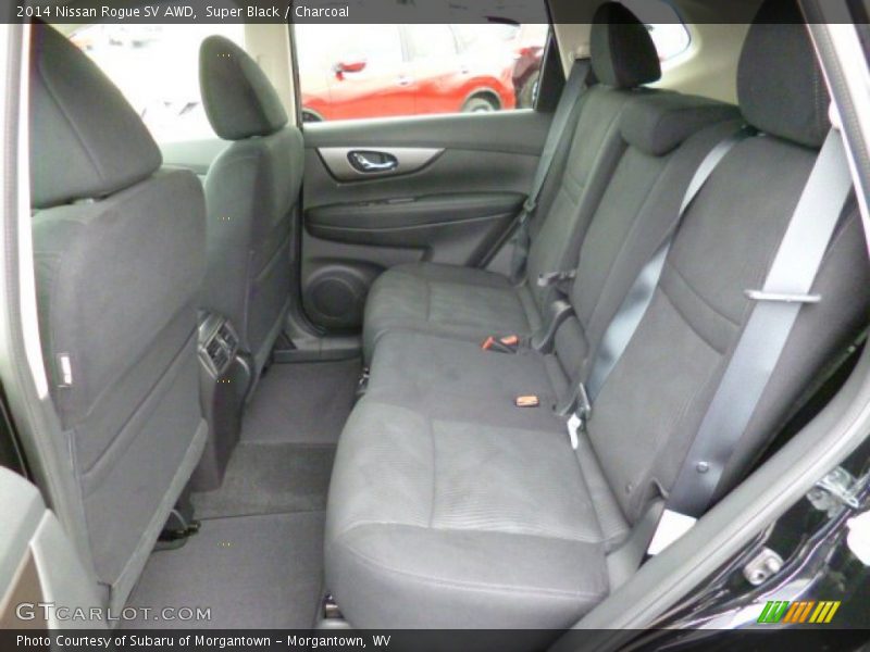 Super Black / Charcoal 2014 Nissan Rogue SV AWD