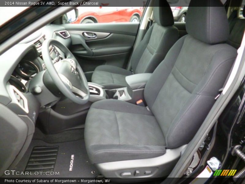 Super Black / Charcoal 2014 Nissan Rogue SV AWD