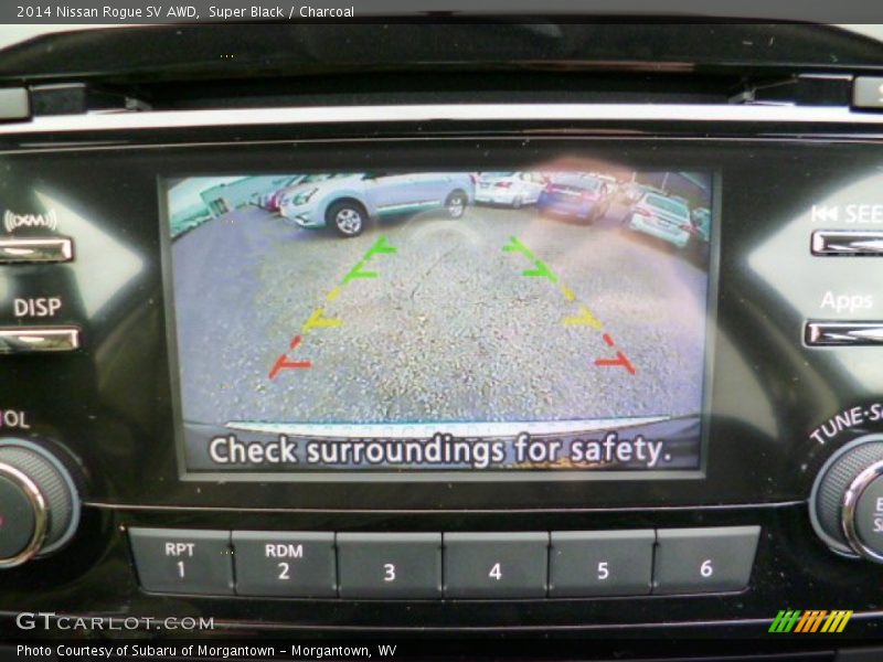Super Black / Charcoal 2014 Nissan Rogue SV AWD