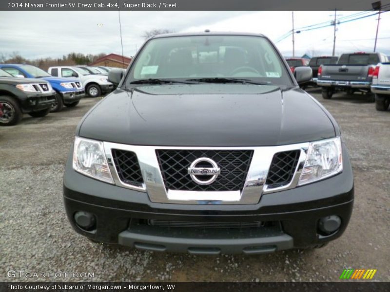 Super Black / Steel 2014 Nissan Frontier SV Crew Cab 4x4