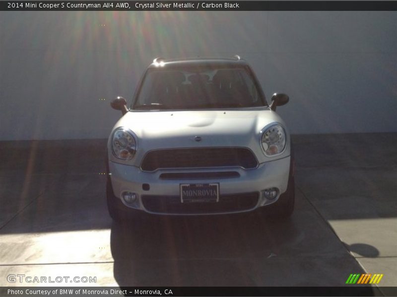 Crystal Silver Metallic / Carbon Black 2014 Mini Cooper S Countryman All4 AWD