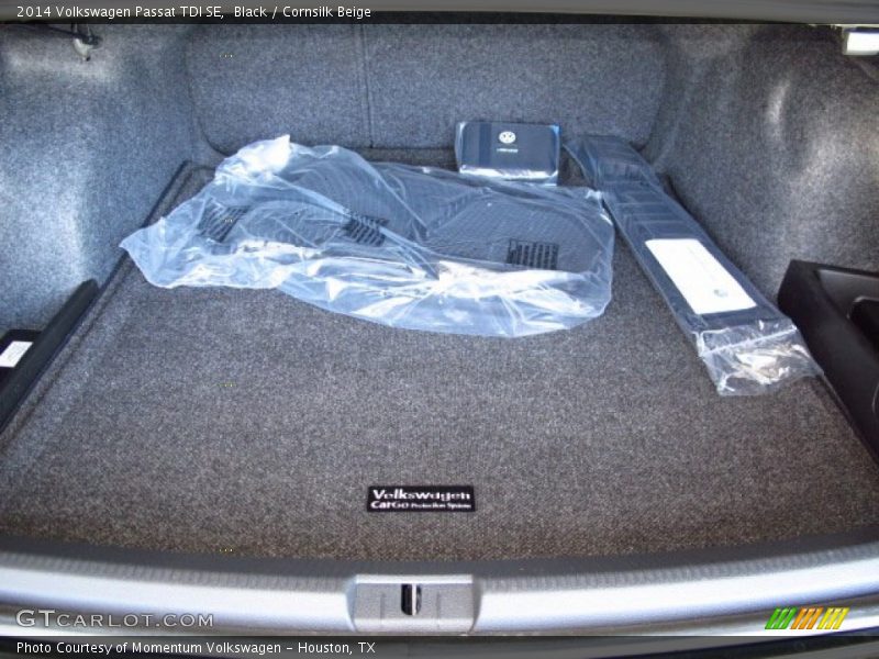Black / Cornsilk Beige 2014 Volkswagen Passat TDI SE