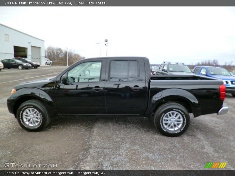 Super Black / Steel 2014 Nissan Frontier SV Crew Cab 4x4