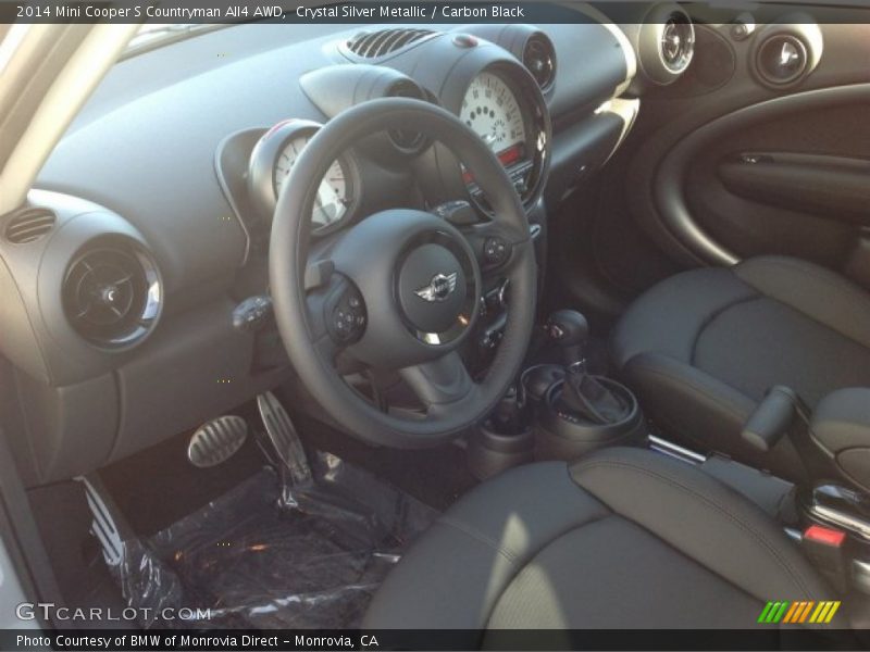 Crystal Silver Metallic / Carbon Black 2014 Mini Cooper S Countryman All4 AWD