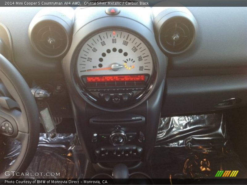 Crystal Silver Metallic / Carbon Black 2014 Mini Cooper S Countryman All4 AWD