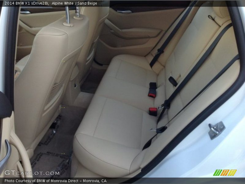 Alpine White / Sand Beige 2014 BMW X1 sDrive28i