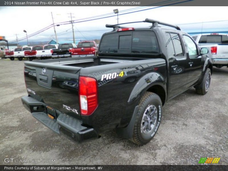  2014 Frontier Pro-4X Crew Cab 4x4 Super Black