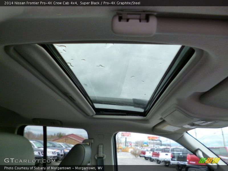 Super Black / Pro-4X Graphite/Steel 2014 Nissan Frontier Pro-4X Crew Cab 4x4