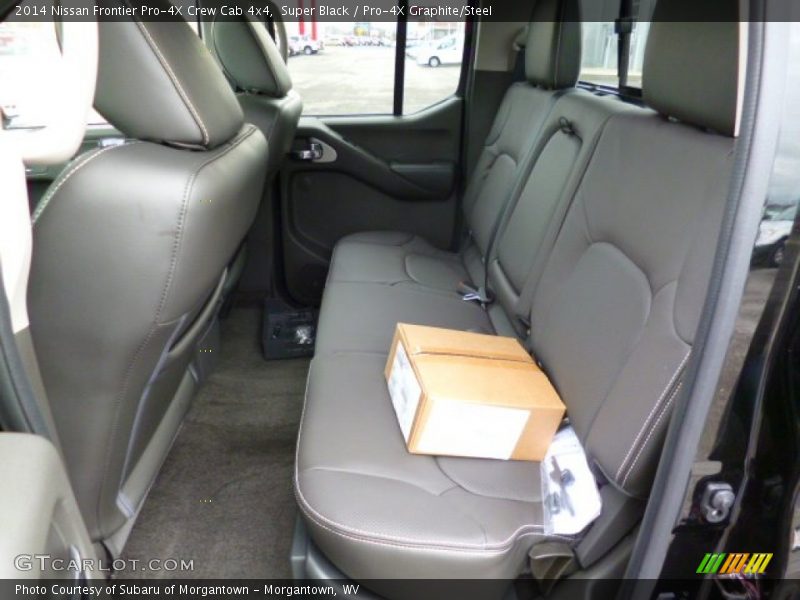 Super Black / Pro-4X Graphite/Steel 2014 Nissan Frontier Pro-4X Crew Cab 4x4