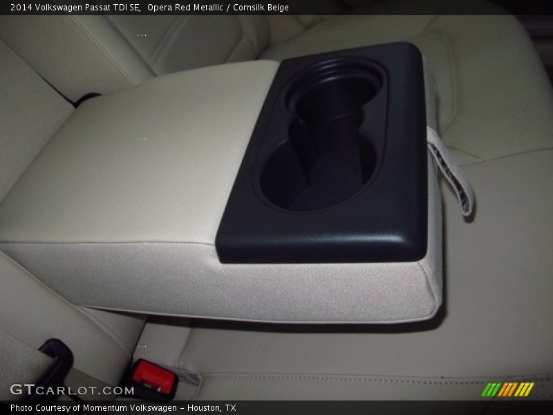 Opera Red Metallic / Cornsilk Beige 2014 Volkswagen Passat TDI SE