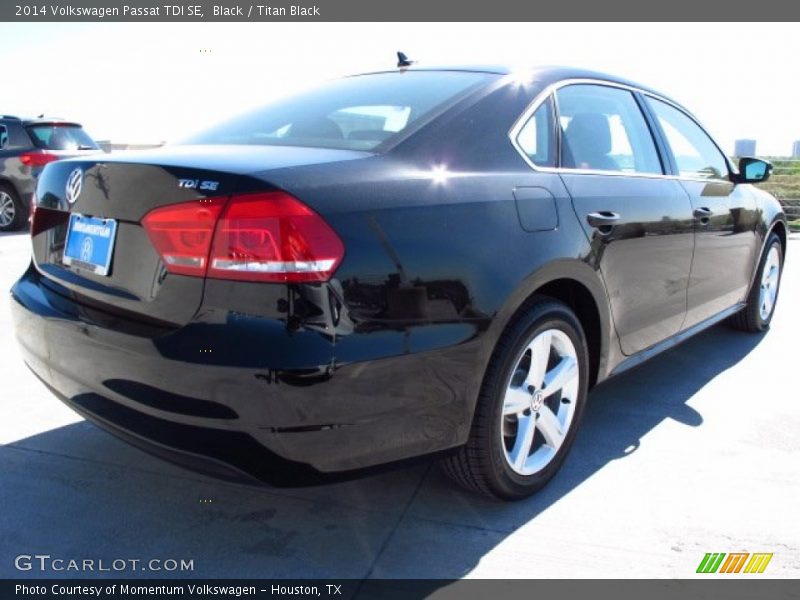 Black / Titan Black 2014 Volkswagen Passat TDI SE