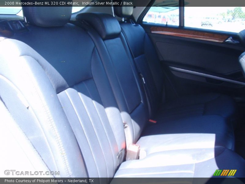 Iridium Silver Metallic / Black 2008 Mercedes-Benz ML 320 CDI 4Matic