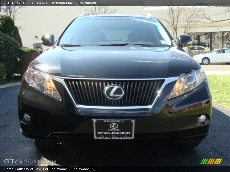 Obsidian Black / Parchment 2011 Lexus RX 350 AWD