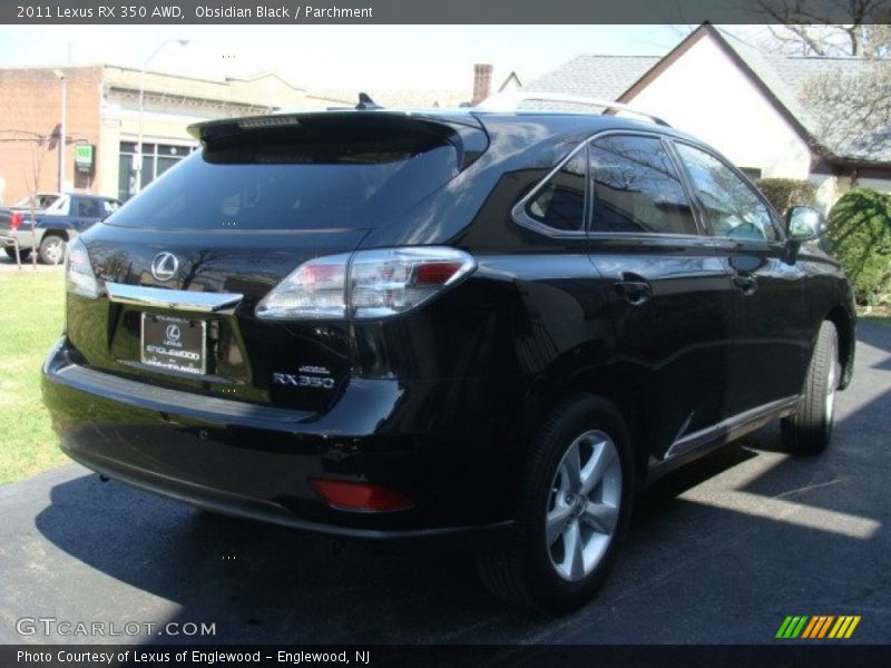 Obsidian Black / Parchment 2011 Lexus RX 350 AWD