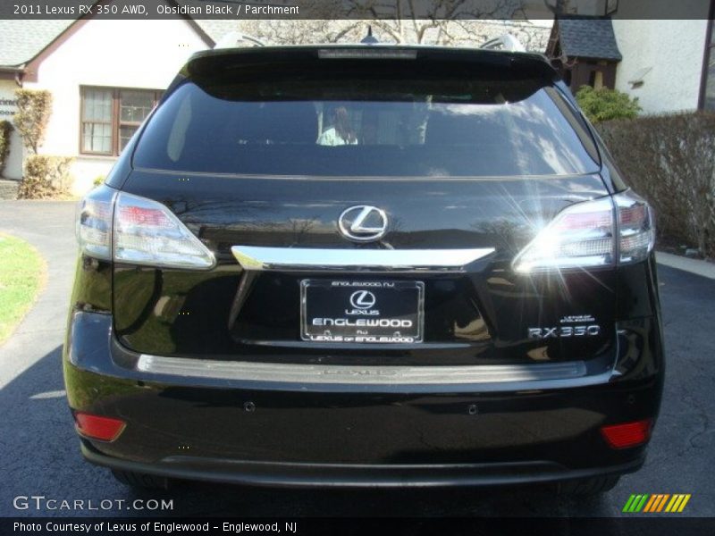 Obsidian Black / Parchment 2011 Lexus RX 350 AWD