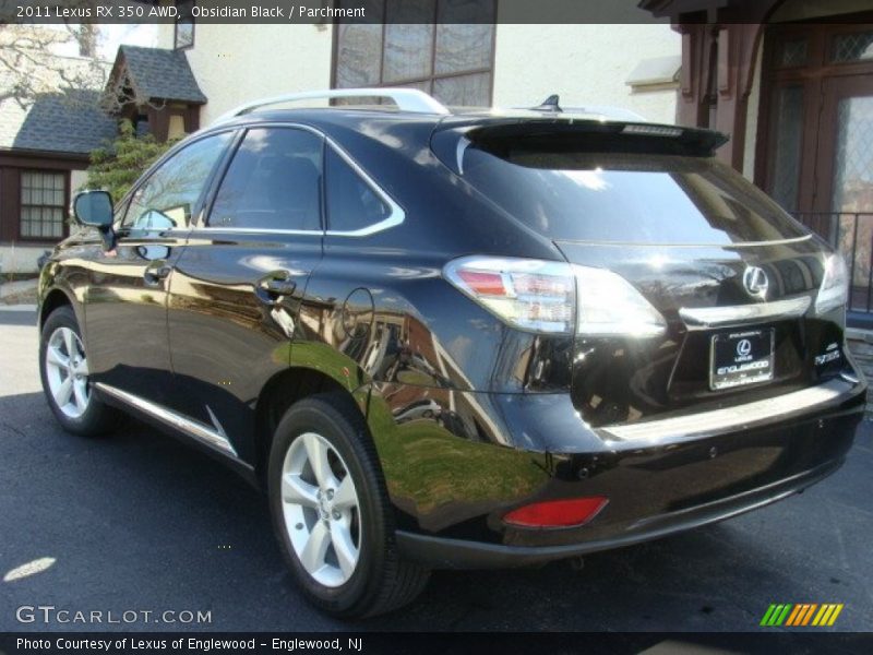 Obsidian Black / Parchment 2011 Lexus RX 350 AWD