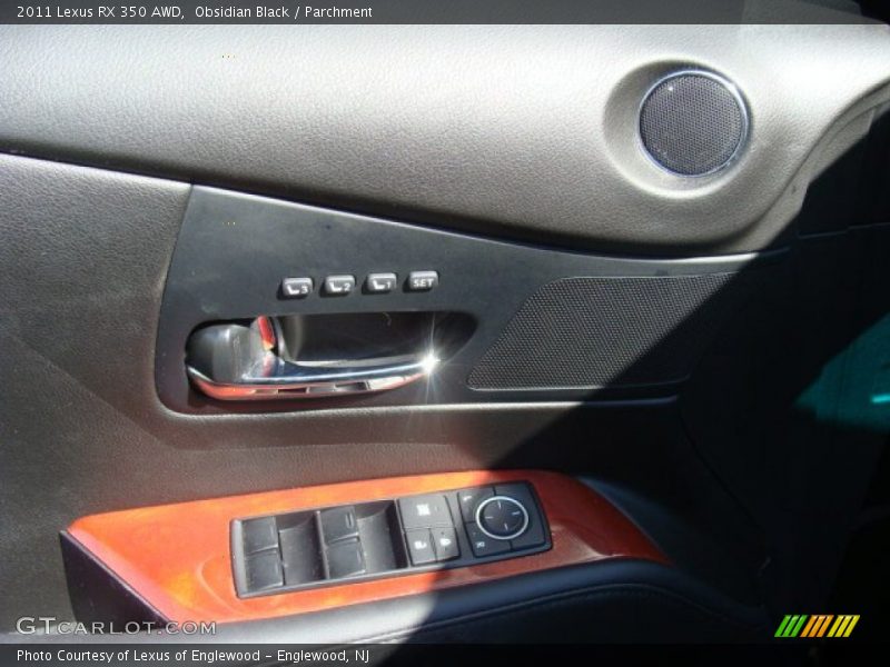 Obsidian Black / Parchment 2011 Lexus RX 350 AWD