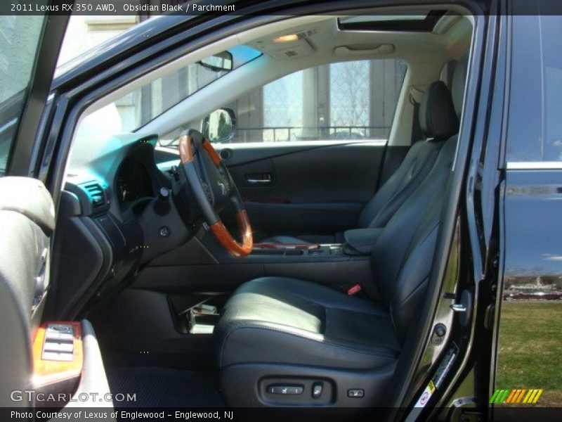 Obsidian Black / Parchment 2011 Lexus RX 350 AWD
