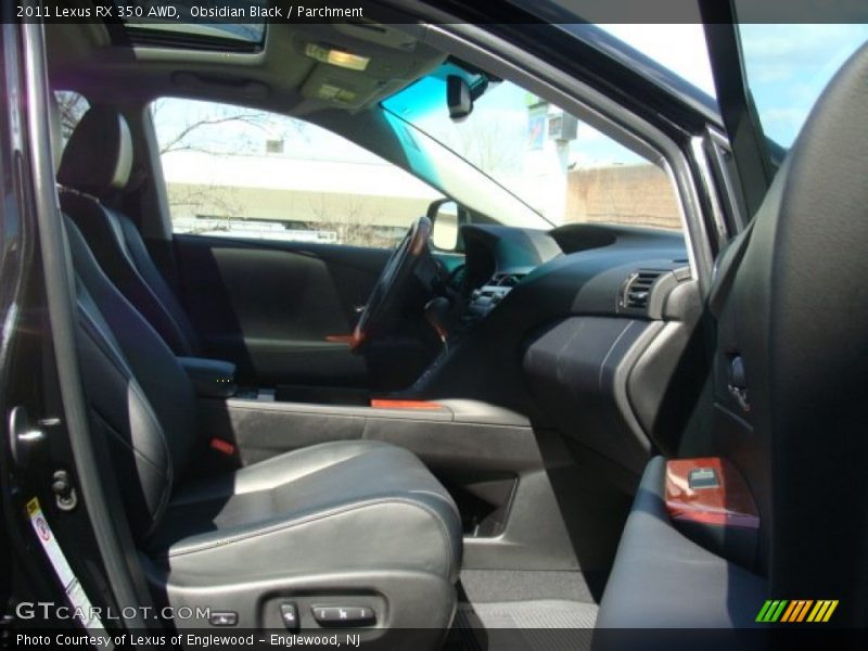 Obsidian Black / Parchment 2011 Lexus RX 350 AWD