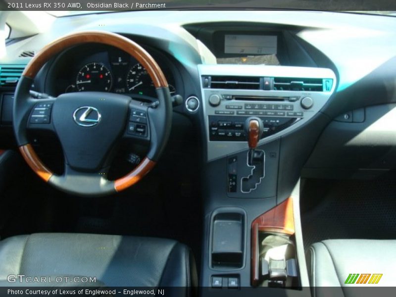 Obsidian Black / Parchment 2011 Lexus RX 350 AWD