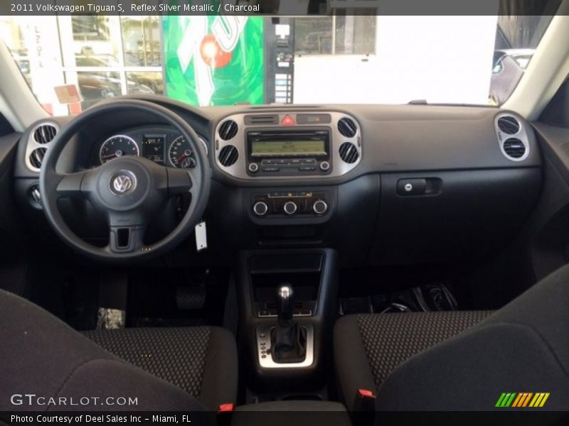 Reflex Silver Metallic / Charcoal 2011 Volkswagen Tiguan S
