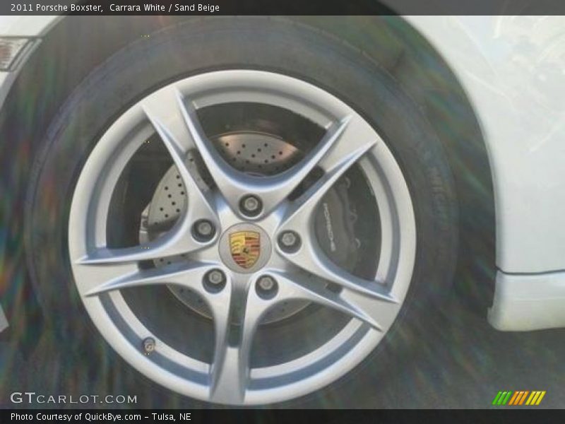Carrara White / Sand Beige 2011 Porsche Boxster