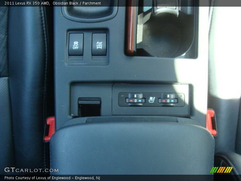 Obsidian Black / Parchment 2011 Lexus RX 350 AWD