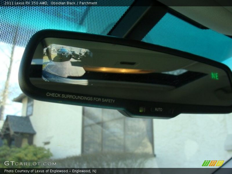 Obsidian Black / Parchment 2011 Lexus RX 350 AWD