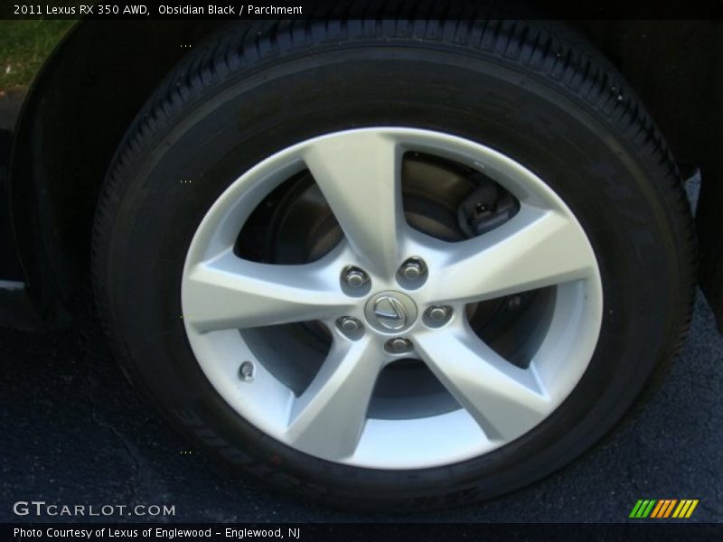 Obsidian Black / Parchment 2011 Lexus RX 350 AWD