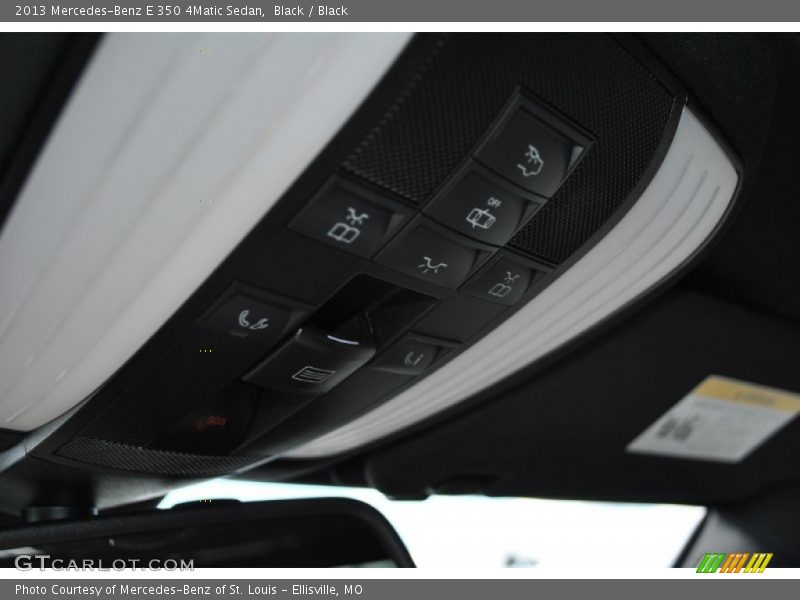 Black / Black 2013 Mercedes-Benz E 350 4Matic Sedan