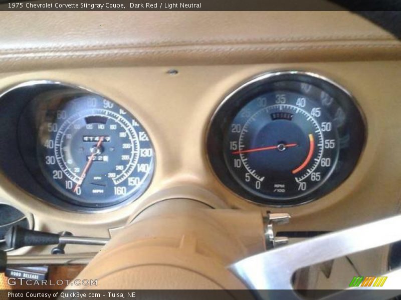  1975 Corvette Stingray Coupe Stingray Coupe Gauges